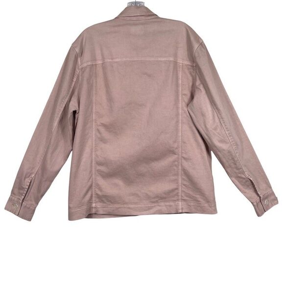 NWT Rails Men's Franklin Utility Jacket Size Medium Shacket Cotton Desert Rose - Picture 10 of 16